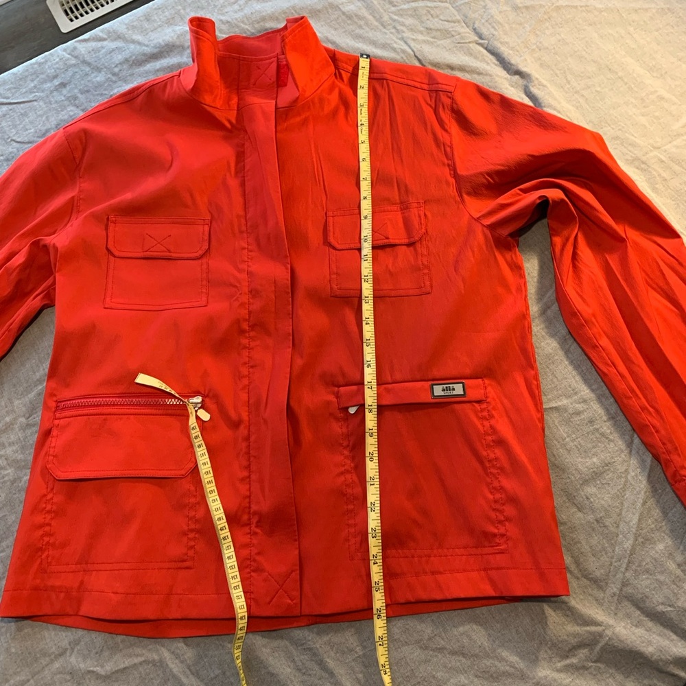 Alia Bright Red Utility Jacket - Picture 6 of 14